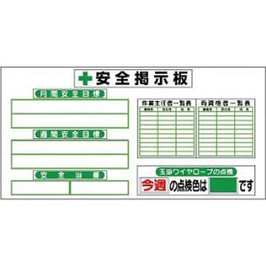 つくし工房 安全標識 KG-284 『安全掲示板』 安全掲示板 ヨコ単体型 900×1800mm ス...