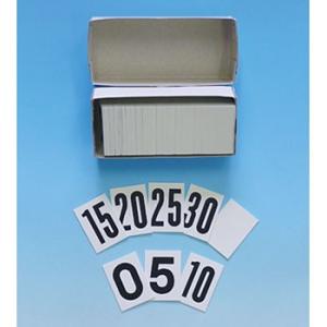 つくし工房 安全標識 KG-213K 小型掲示板パーツ 無災害記録表(KG-213)用 差し込みカー...