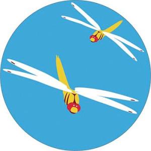 つくし工房 安全標識 KS-24 『こんちゅう1/丸型』 たのし〜る(ブルーベイシリーズ) φ300...