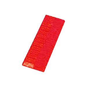 つくし工房 安全標識 TP-523R レフテープ レッド 10ピース 50mm巾×130 アクリル