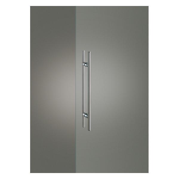 UNION(ユニオン) ドアハンドル 押し棒 G572-01-024 ステンレス ヘアライン＋ミラー...