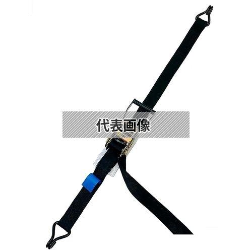 WCP 三方良し ラッシングベルト Jフック ブラック [246246-01] ラッシング　フック幅...