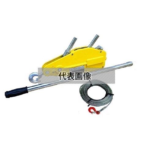 WCP 三方良し 万能携帯ハンドウィンチ（フック付） [246281-01] 万能型ハンドウインチ8...