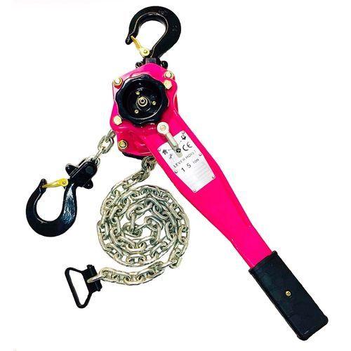 WCP 三方良し レバーホイスト [246354-01] レバーホイスト　1.5t　ピンク色