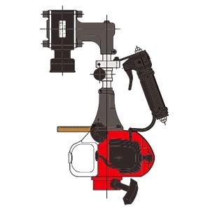 山田機械工業 ビーバービッグハンマー 杭打機(くい打ち) RP-042S (旧型番：RP-041S)...