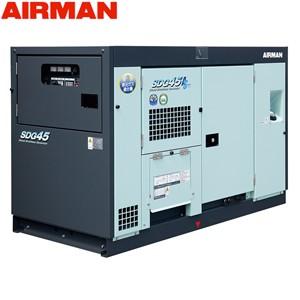 北越工業(AIRMAN)　ディーゼルエンジン発電機　SDG45AS-3B1　出力（50/60Hz）3...