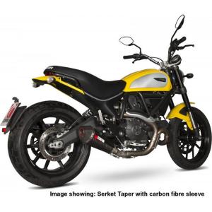 Scorpion/スコーピオンエキゾースト Serket （Taper） テーパースリップオン チタンスリーブ Ducati Scrambler 2の商品画像