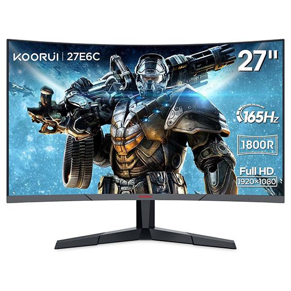【大特価！】27インチゲーミングモニター  フルHD  165Hz  VA  湾曲