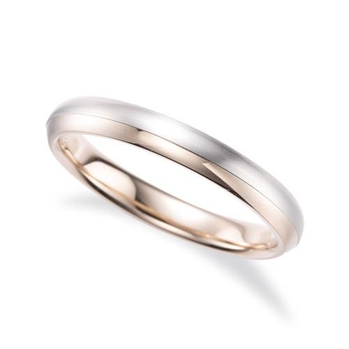 プラチナ　イエローゴールド　コンビ　K18HYG/Pt950【マリッジリング】　【結婚指輪】　【ペア...