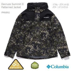 コロンビア アウター ジャケット マウンテンパーカー COLUMBIA PM6892 デクルーズ サミット 2 パターンド ジャケット オムニヒート インフィニティー キャンプの商品画像