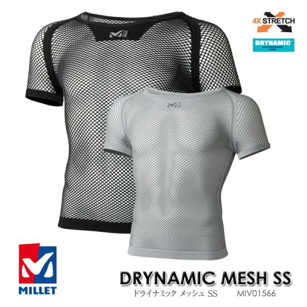 MILLET ミレー MIV01566 DRYNAMIC MESH SS ドライナミック メッシュ ...