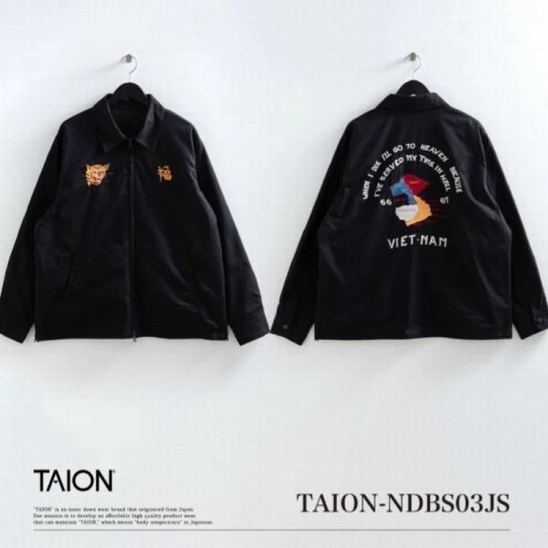 10%OFF TAION タイオンジャケット TAION-NDBS03JS ノンダウン ジャパンスペ...