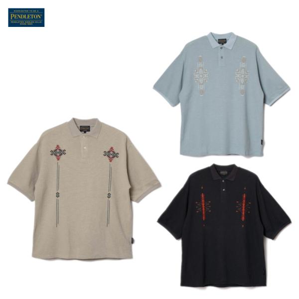 20%OFF PENDLETON ペンドルトン 6275-4006  EMB Polo Shirt ...
