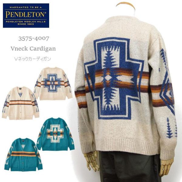 PENDLETON ペンドルトン 3575-4007 Vネック カーディガン V NECK CARD...