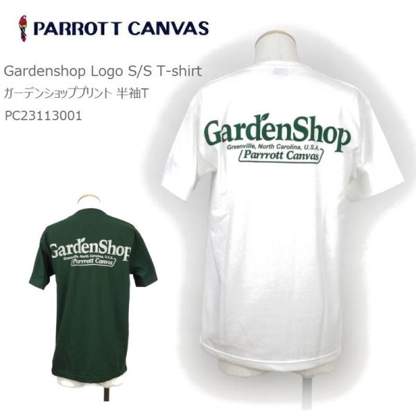 PARROT CANVAS パロットキャンバス tシャツ PC23113001 ガーデンショッププリ...