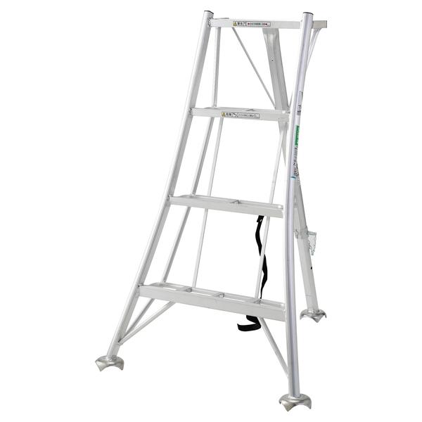 ALINCO(アルインコ)　園芸三脚　アルミ三脚脚立　KWX-120　全高:1.25m　[法人限定]...