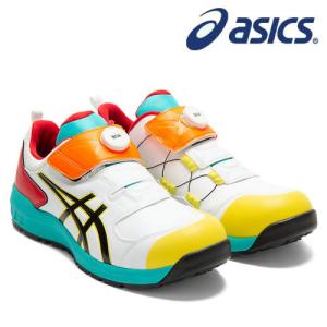 アシックス(asics) 安全靴 ウィンジョブ CP307 Boa 1273A028-104 カラー:ホワイト×ブラック 【在庫有り】｜firstnet