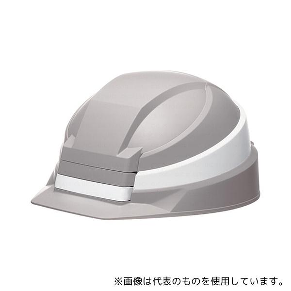 DICプラスチック AA21-GW 折りたたみ式ヘルメット IZANO2 グレー/ホワイトライン