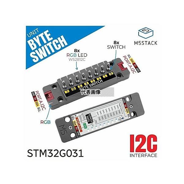 M5Stack M5STACK-U191 M5Stack用バイトスイッチユニット(STM32G031...