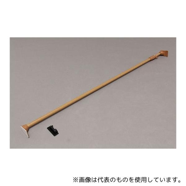 アイリスオーヤマ H-MUPJ-280 木調超強力伸縮棒 ダークブラウン