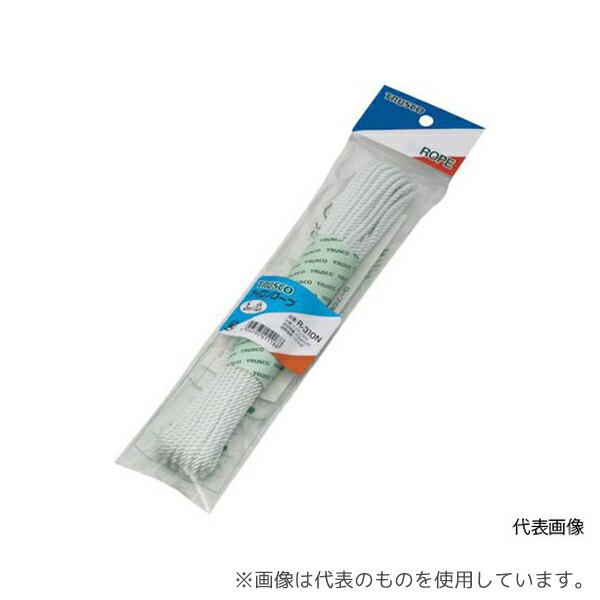 トラスコ中山 R-610N ナイロンロープ 3つ打 線径6mmX長さ10m