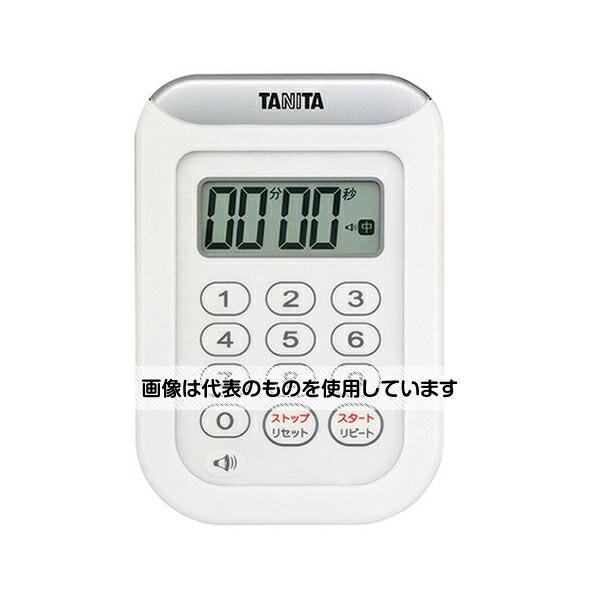 タニタ  デジタルタイマー丸洗いタイマー100分計ホワイト TD-378 入数：1個