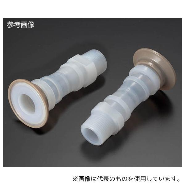 フロンケミカル NR2119-007 フッ素樹脂(PFA)サニタリーヘルール×おねじジョイント 1....