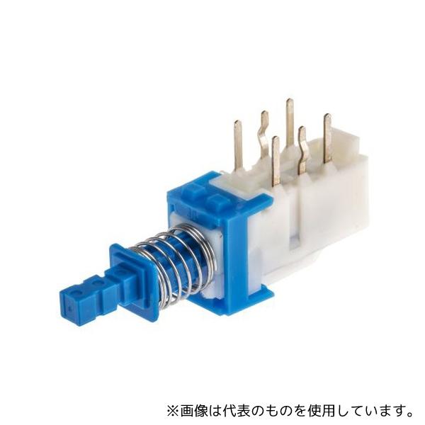 Alps Electric SPUN191600 プッシュボタンスイッチ 双極双投(DPDT) 10...