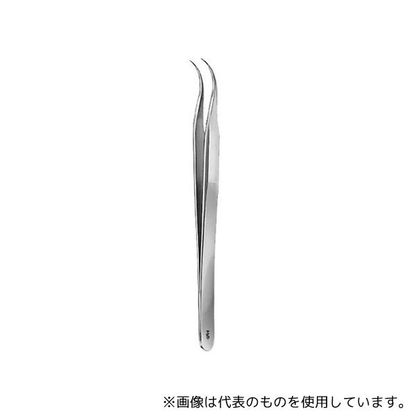 ビー・ブラウンエースクラップ BD333R マイクロピンセット 弯曲 先端0.2mm 11.5cm