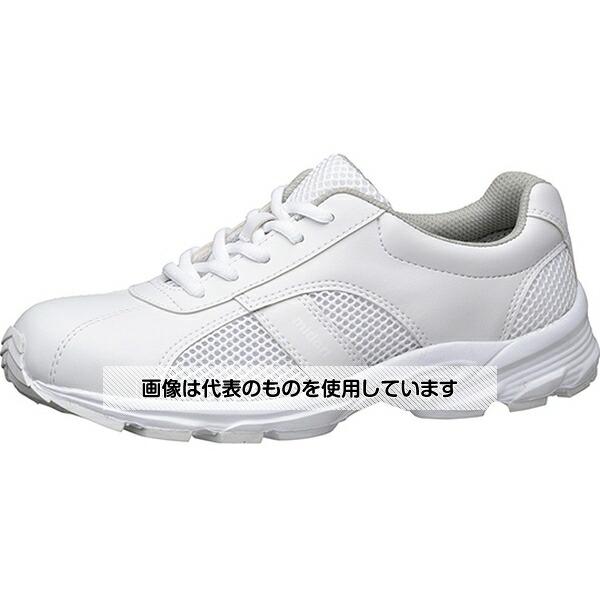 アズワン(AS ONE) ケアセフティ メディカルシューズ CSS-110 ホワイト(ひもタイプ) ...