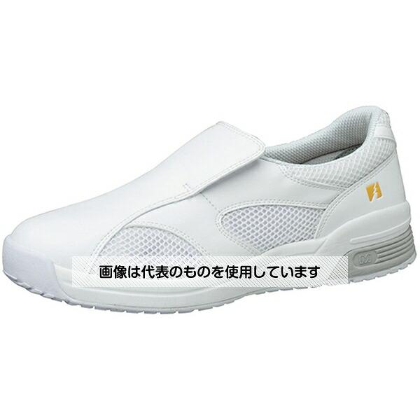 アズワン(AS ONE) 男女兼用 メディカルエレパス 静電作業靴 CSS-300N 静電 ホワイト...