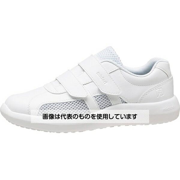 アズワン(AS ONE) 静電作業靴 メディカルエレパス CSS-706Si 静電 ホワイト 23．...