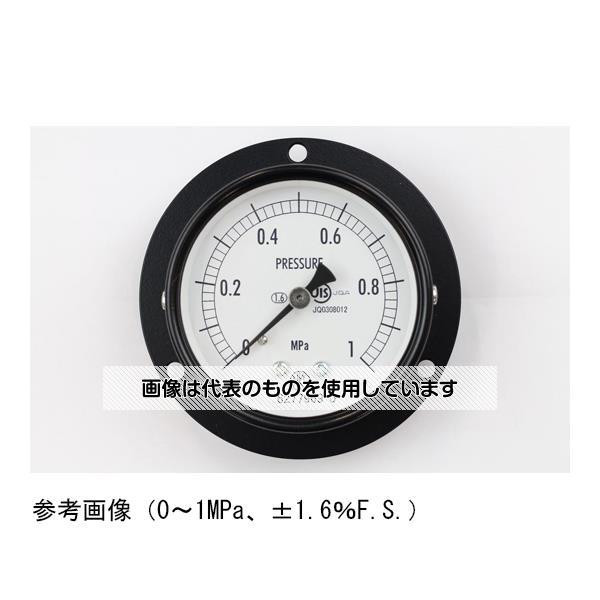 長野計器  普通形圧力計(Φ60) 埋込形D枠(取付穴) 25MPa AA15-271 入数：1個