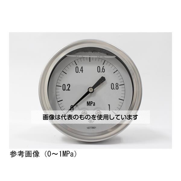 長野計器  グリセリン入圧力計(100Φ) 25MPa GV47-193 入数：1個