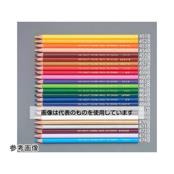 サクラクレパス  [茶]  プラスチック色鉛筆(10本) EA765MV-455B 入数：1セット(...