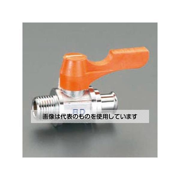 アズワン(AS ONE) R 1/2"x12.0mm ミニボールバルブ(ドレン用) EA425BD-...