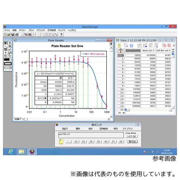 Synergy Software グラフ作成・データ解析ソフト KaleidaGraph for W...