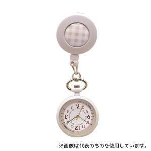 フィールドワーク GY017p-1 ナースウォッチ(リールクリップ付き)ホワイト