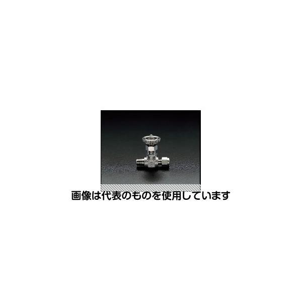 エスコ EA425CD-6 R 1/4x 6mm ミニチュアバルブ(ステンレス製)