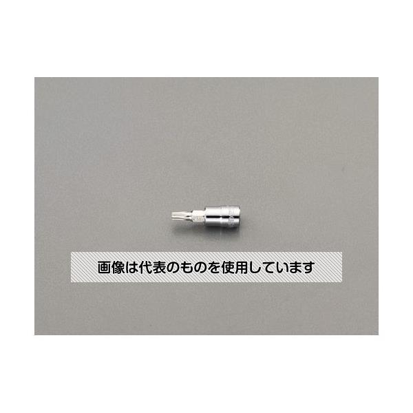 エスコ  1/4"DR/T10x37mm [TORX]ビットソケット EA687AM-310 入数：...