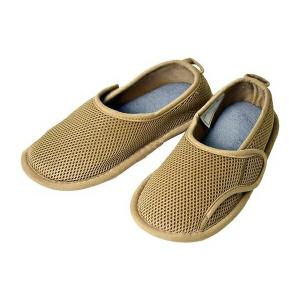 アズワン ささえルームシューズ ベージュ M B00201