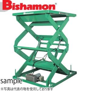 ビシャモン(スギヤス) 油圧駆動式テーブルリフト NX 2段式 2X10610-B 最大積載能力：1...