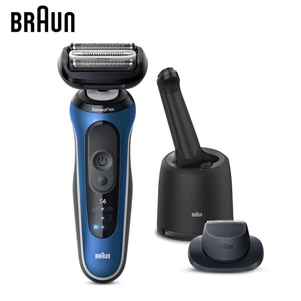 BRAUN(ブラウン)　密着シリーズ6 充電式シェーバー62-B7200cc ブルー