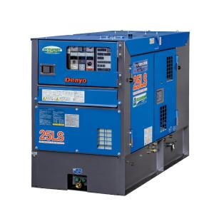 建設機械　ディーゼル発電機　防音型エンジン発電機　デンヨー　TLG-7.5SPK型　 デンヨー 50000-744 (送料無料) エンジン発電機 TLG-7.5LSK 三相4線式