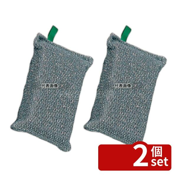 【2個セット】アロティーロング カラータック付(6個入) 緑 160×80×H40mm たわし  N...