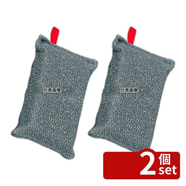 【2個セット】アロティーロング カラータック付(6個入) 赤 160×80×H40mm たわし  N...