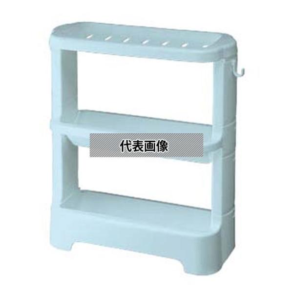 RISU(リス) H&amp;H ボトルラック (ブルー)  330×141×H380mm  店舗備品/防災...