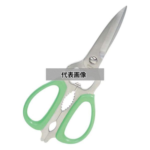 シルキー 料理バサミ NKS-215DT グリーン 215mm ハサミ  No.0700020