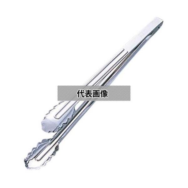 EBM(江部松) 18-0 万能トング 大 板バネ式 全長400 トング  No.0703400