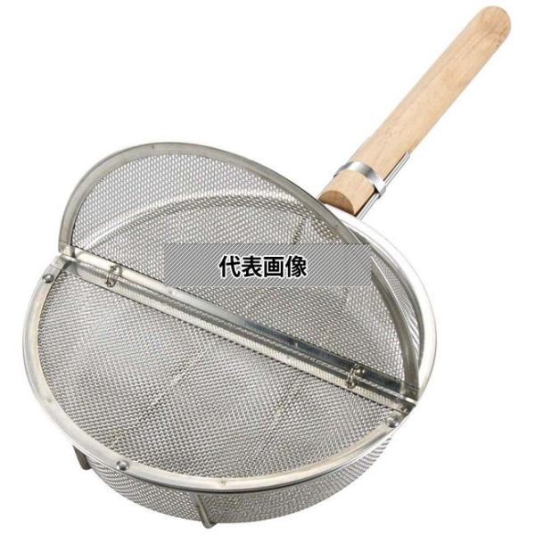 EBM(江部松) 木柄 丸型 ギンナン煎リ φ220×50 煎り器  No.0709800